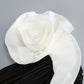 【Party & Event】 Maxi Mermaid Acetate Satin Triacetate Sexy Strapless 3D Flower Dress - MYTHSIS