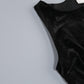 【Party & Event】 Maxi Sheath Velvet Polyester Triacetate Casual Round Neck 3D Flower Bow Slit Dress - MYTHSIS