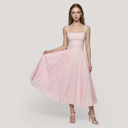 Vacation Maxi Fit & Flare Polyester Feminine Dress - MYTHSIS