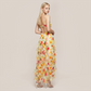 Wedding Guest Maxi A-Line Chiffon Floral Elegant Dress - Wholesale Dresses Low MOQ - MYTHSIS