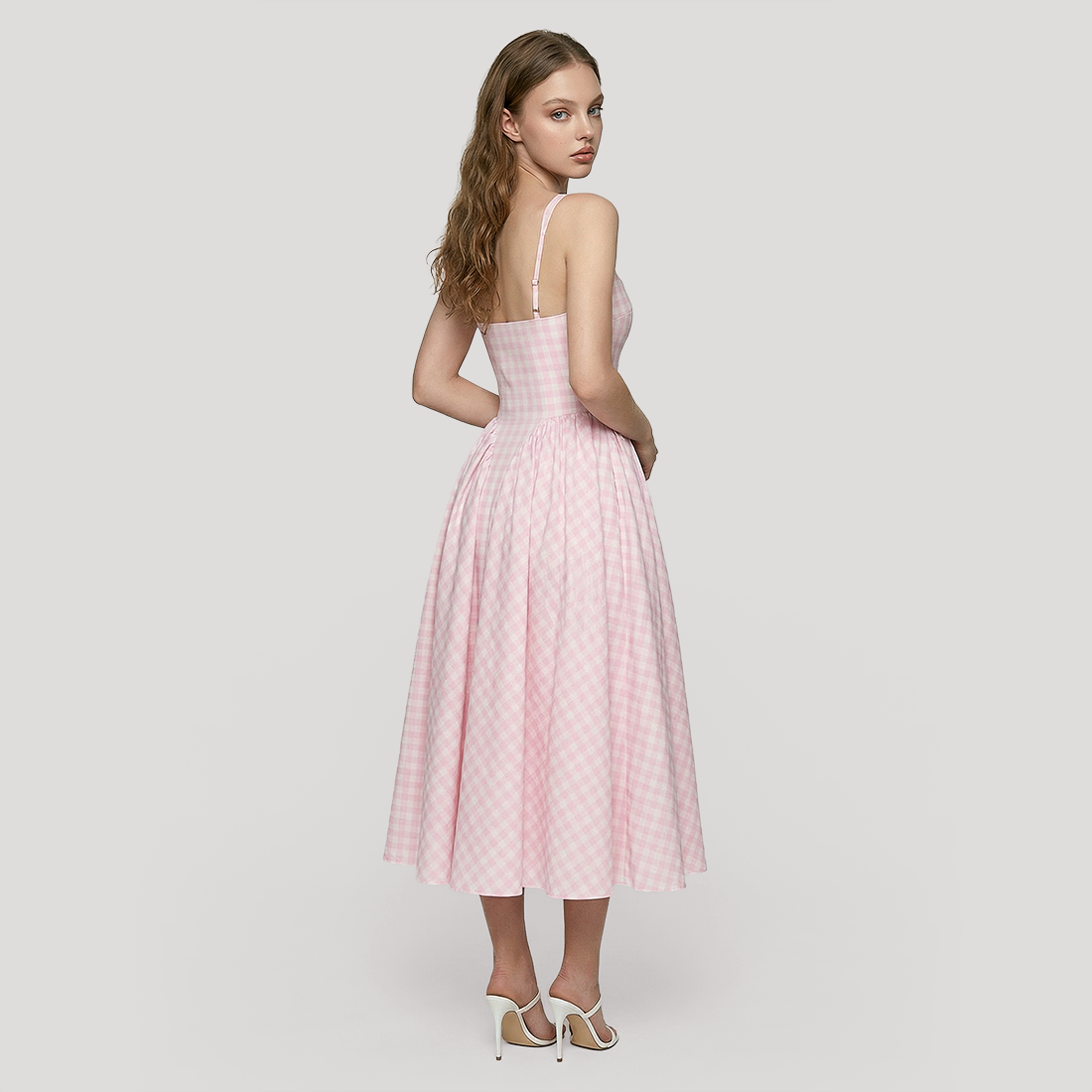 Vacation Midi Fit & Flare Polyester Feminine Dress - MYTHSIS