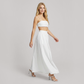 Vacation Maxi A-Line Cotton Simple Two-Piece Set - MYTHSIS