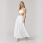 Vacation Maxi A-Line Cotton Simple Two-Piece Set - MYTHSIS