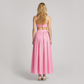 Vacation Maxi A-Line Cotton Simple Two-Piece Set - MYTHSIS