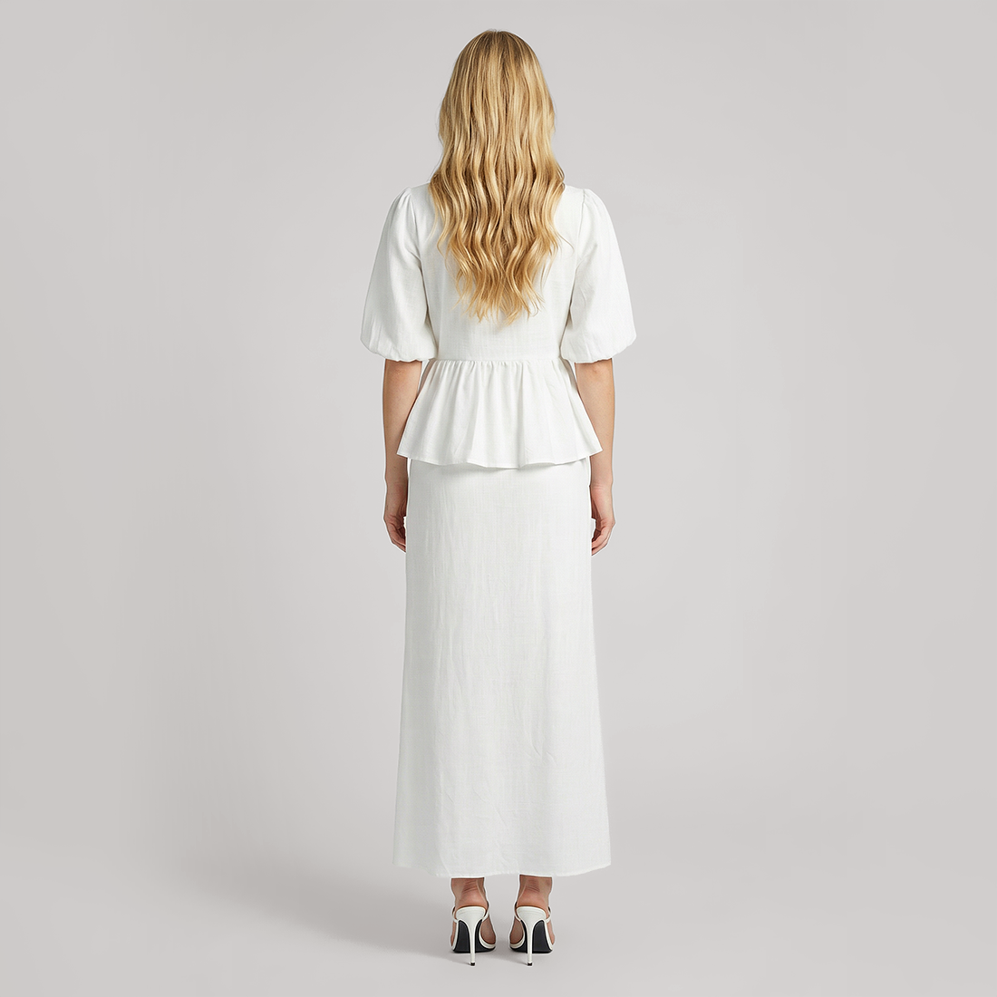 Casual Maxi Cotton Two-Piece Set - MYTHSIS