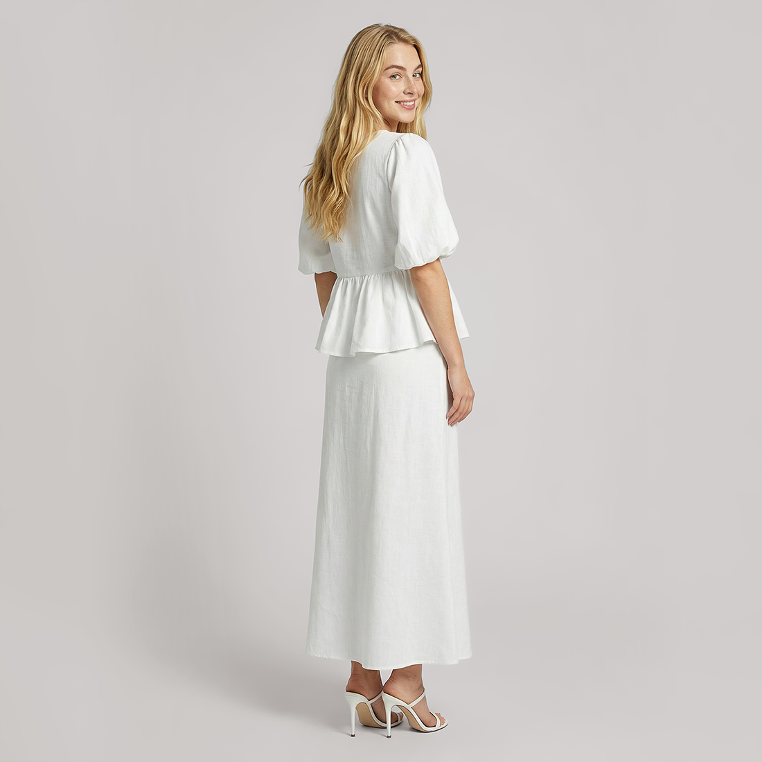 Casual Maxi Cotton Two-Piece Set - MYTHSIS