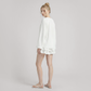 Casual Mini A-Line Cotton Simple Two-Piece Short Set - MYTHSIS