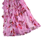Vacation Maxi A-Line Satin Ruffle HalterFlowy Dress - MYTHSIS