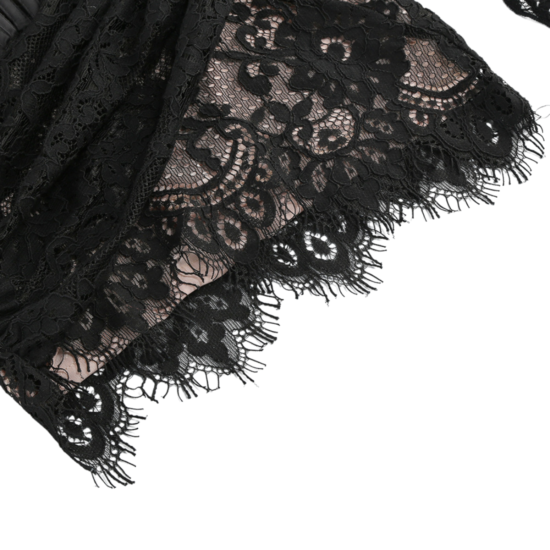 Date Night Mini Lace Bodycon Romantic high waist Dress - MYTHSIS