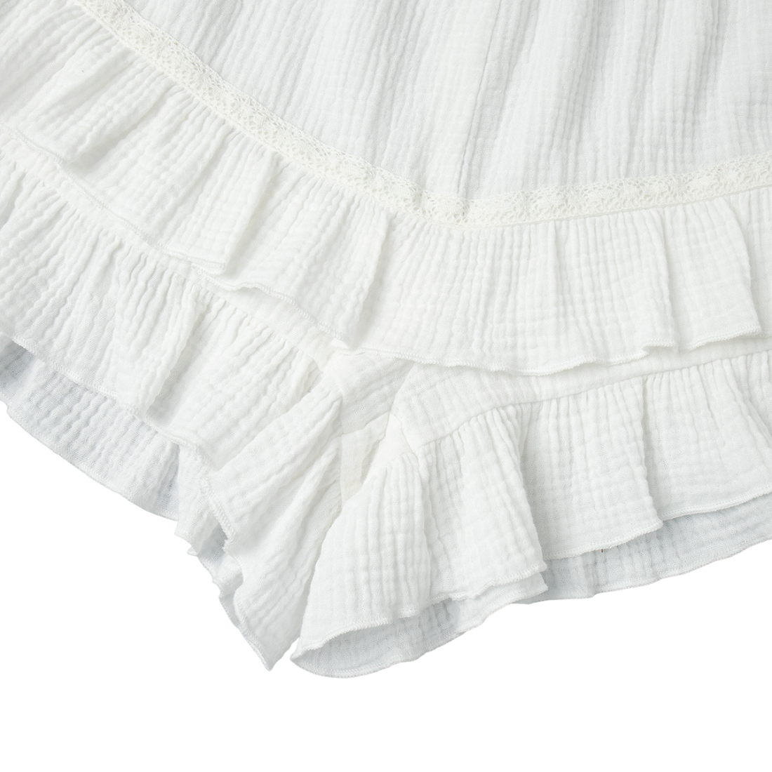 Casual Mini A-Line Cotton Simple Two-Piece Short Set - MYTHSIS