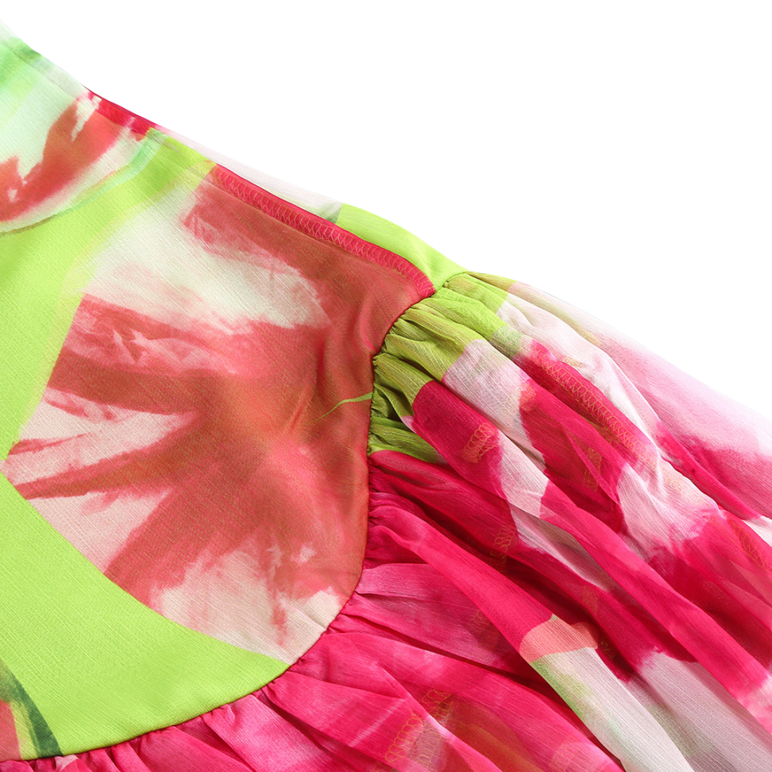 Vacation & Resort Maxi A-Line Satin Floral Print Strapless Dress - MYTHSIS