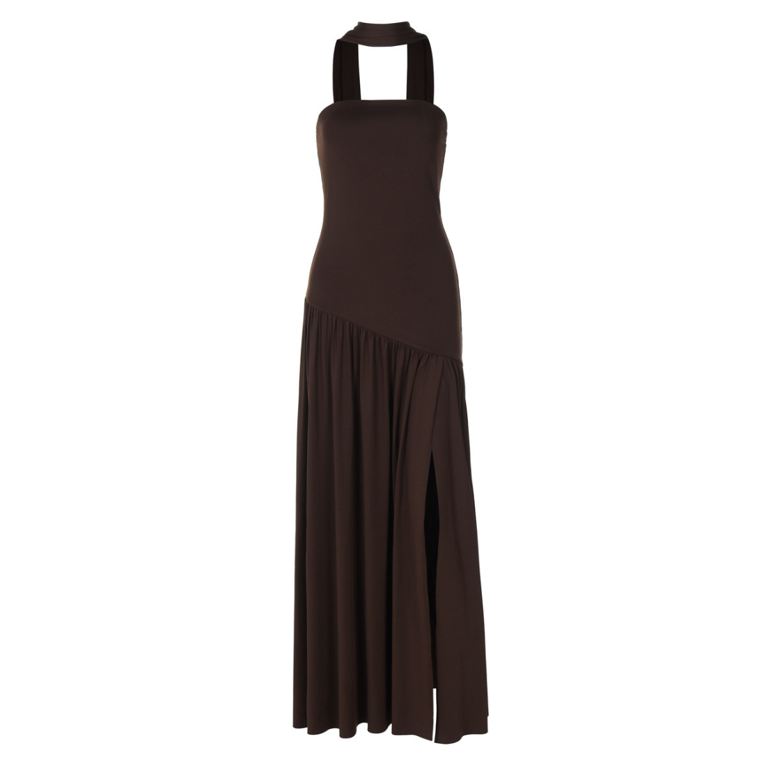 Formal Evening Maxi A-Line Polyester Elegant Dress - MYTHSIS