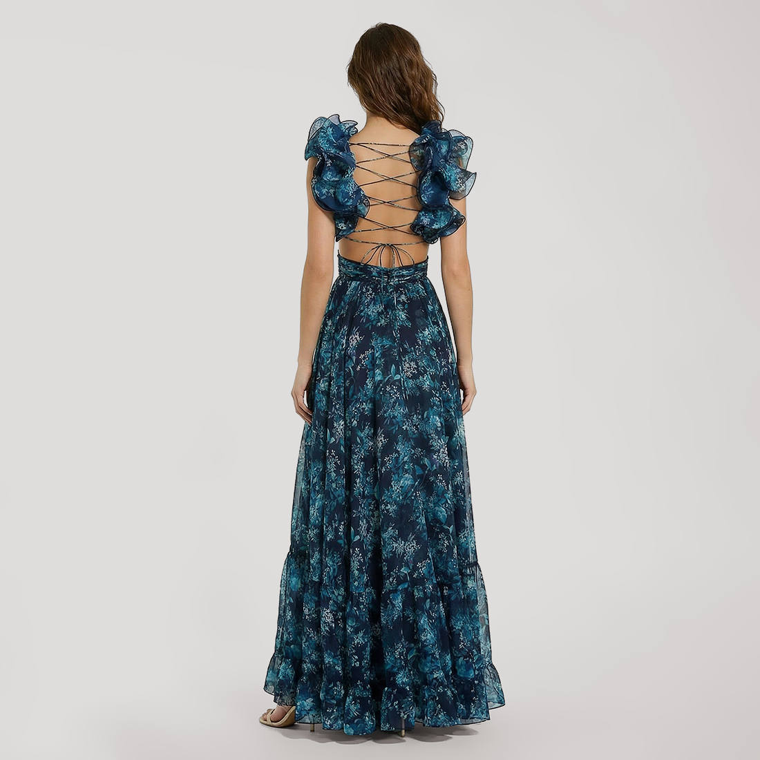 Vacation Maxi A-Line Organza Bohemian Dress - MYTHSIS