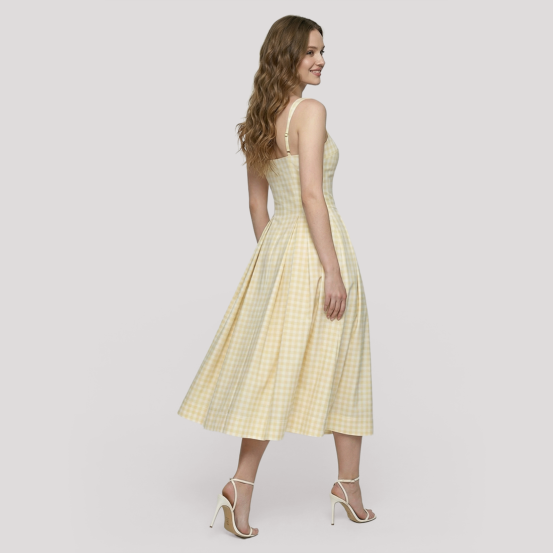 Vacation Midi Fit & Flare Polyester Feminine Dress - MYTHSIS