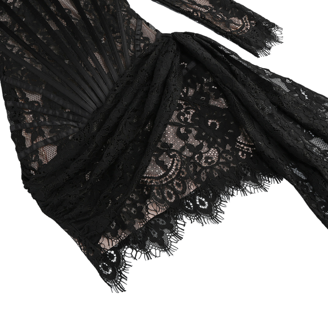 Date Night Mini Lace Bodycon Romantic high waist Dress - MYTHSIS