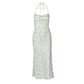 Date Night Midi Slip Dress Chiffon Feminine Dress - MYTHSIS