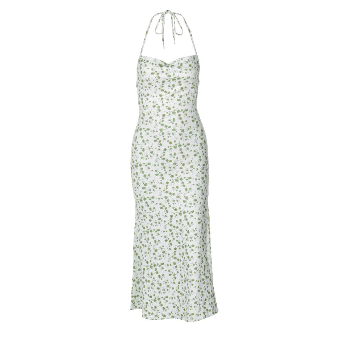 Date Night Midi Slip Dress Chiffon Feminine Dress - MYTHSIS