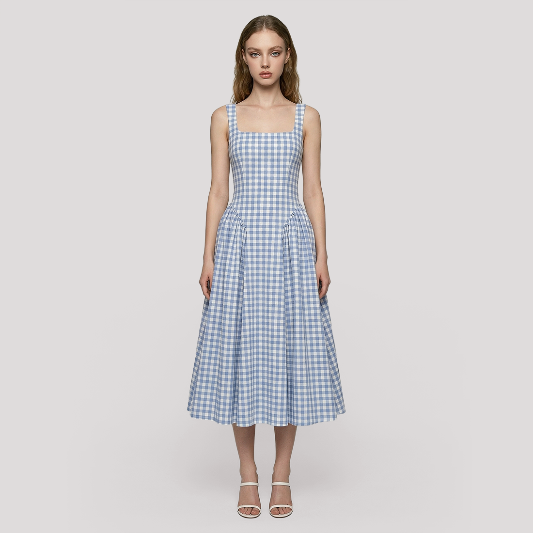 Vacation Midi Fit & Flare Polyester Feminine Dress - MYTHSIS