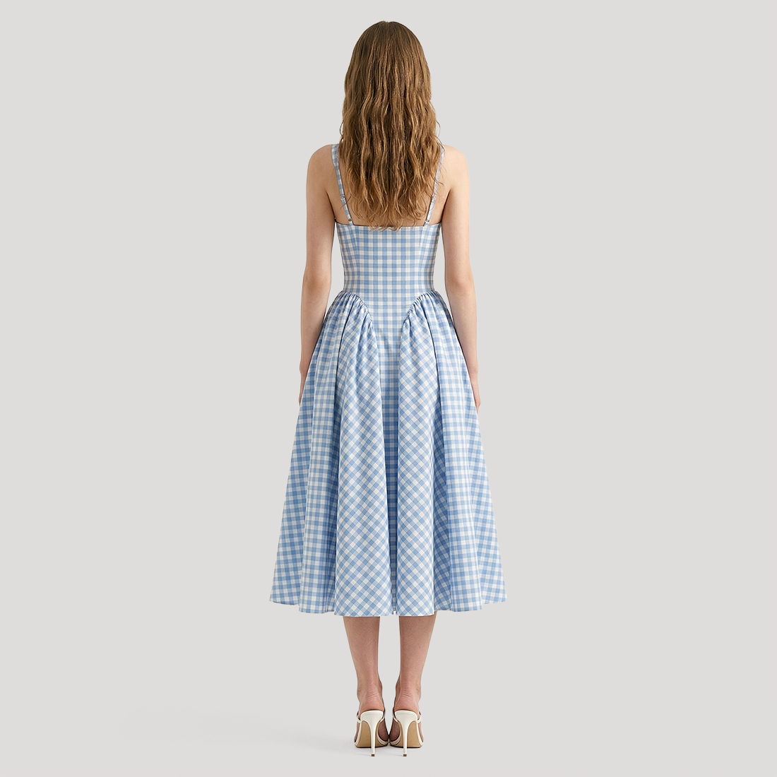 Vacation Midi Fit & Flare Polyester Feminine Dress - MYTHSIS