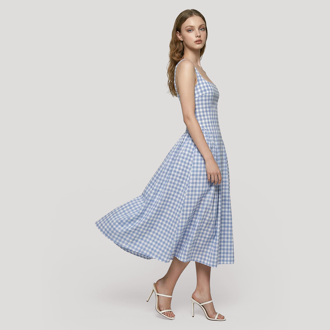 Vacation Midi Fit & Flare Polyester Feminine Dress - MYTHSIS