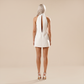 Date Night Mini A-Line Knit Sexy Halter Neck Cutout Backless Dress - Wholesale Dresses Low MOQ - MYTHSIS