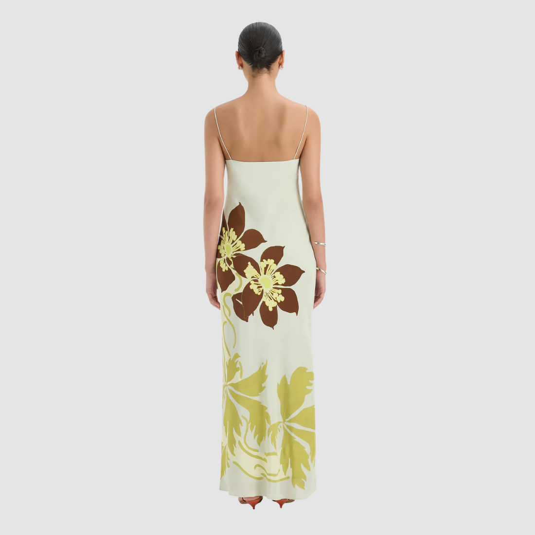 Wholesale Women's Floral Cami Maxi Dress – High-Waist Sleeveless