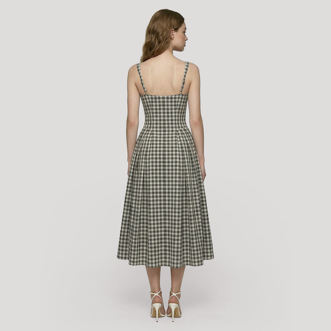 Vacation Midi Fit & Flare Polyester Feminine Dress - MYTHSIS