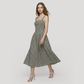 Vacation Midi Fit & Flare Polyester Feminine Dress - MYTHSIS