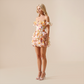 Date Night Mini A-Line Polyester Chic Strapless Floral Print Backless Dress - Wholesale Dresses Low MOQ - MYTHSIS