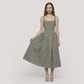 Vacation Midi Fit & Flare Polyester Feminine Dress - MYTHSIS