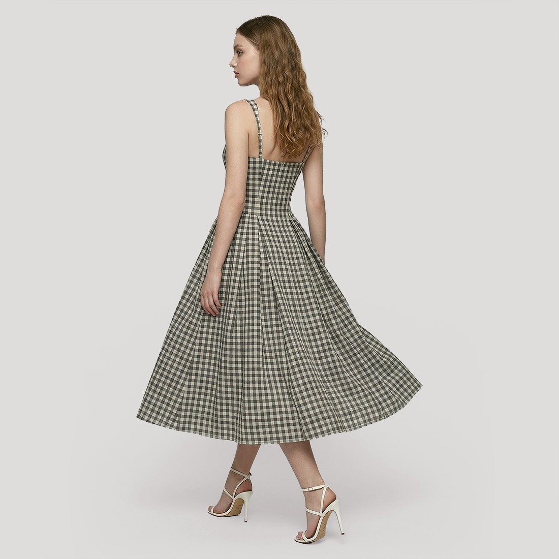 Vacation Midi Fit & Flare Polyester Feminine Dress - MYTHSIS