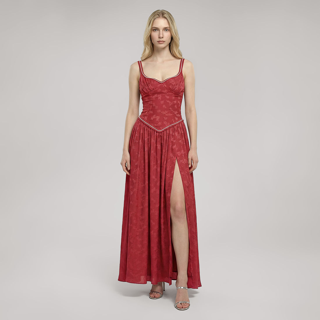 Vacation Maxi Slip Lace Romantic Dress - MYTHSIS