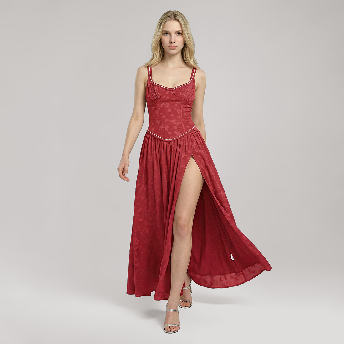 Vacation Maxi Slip Lace Romantic Dress - MYTHSIS