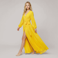 Formal Evening Maxi A-Line Chiffon Minimalist Full-swing Dress - Wholesale Dresses Low MOQ - MYTHSIS
