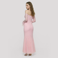 Formal Evening Maxi Fit & Flare Lace Glam Dress - MYTHSIS