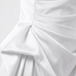 Formal Evening Maxi Sheath Satin Glam Off-Shoulder Solid High Waist Dress - MYTHSIS