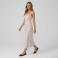 Vacation Maxi A-Line Polyester Chic Polka Dot Dress - MYTHSIS