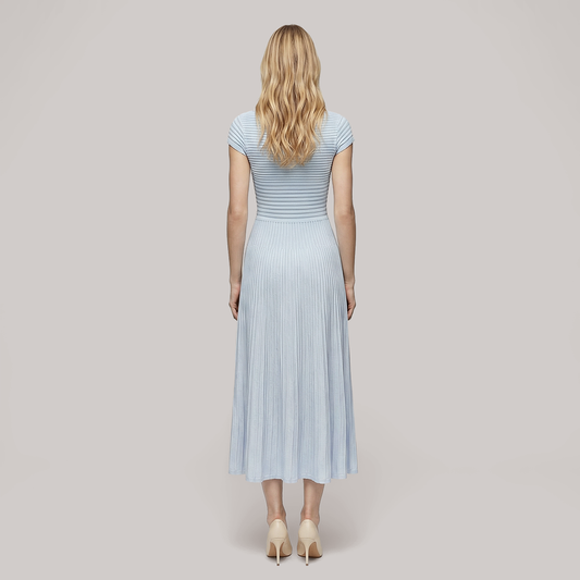 Casual Everyday Maxi A-Line Knit Elegant Dress - MYTHSIS