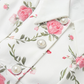 Date Night Mini A-Line Polyester Romantic Floral Dress - MYTHSIS