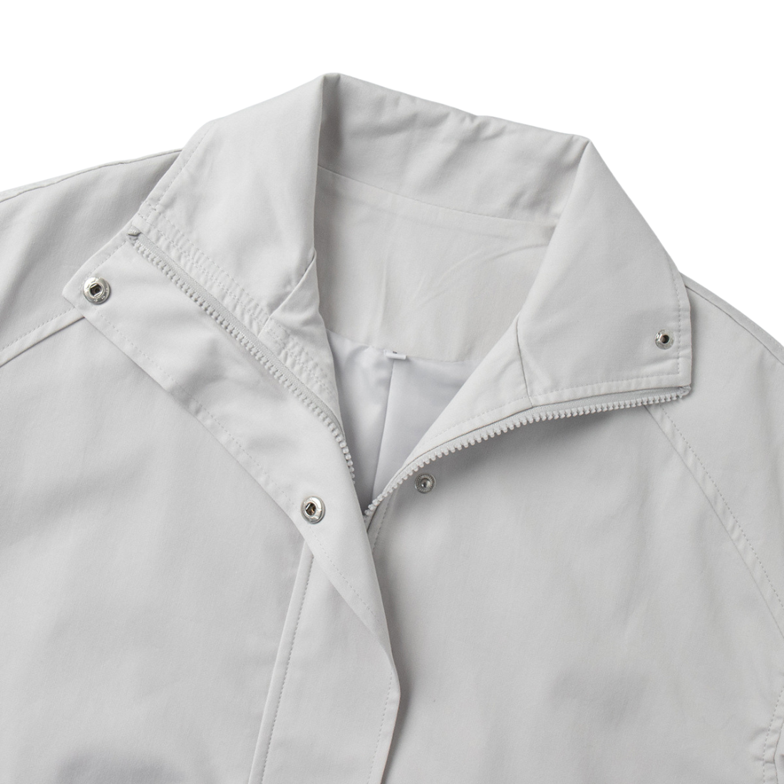 Casual Cotton Minimalist Windbreaker Jacket - MYTHSIS