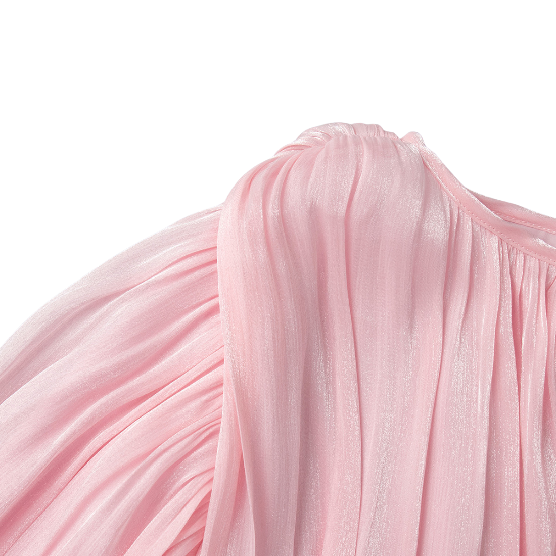 Date Night Mini A-Line Chiffon Feminine Long sleeve Dress - MYTHSIS