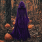Wholesale Women's Medieval Hooded Witch Costume Long Dress