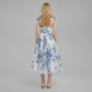 Vacation Midi A-Line Chiffon Elegant Lace Dress - MYTHSIS