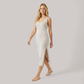Vacation Midi Shift Knit Minimalist Cover-Up Dress - Wholesale Dresses Low MOQ - MYTHSIS