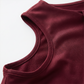 Casual Everyday Maxi A-Line Polyester Chic Round Neck Ruched Sleeveless Dress - MYTHSIS
