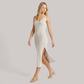 Vacation Midi Shift Knit Minimalist Cover-Up Dress - Wholesale Dresses Low MOQ - MYTHSIS