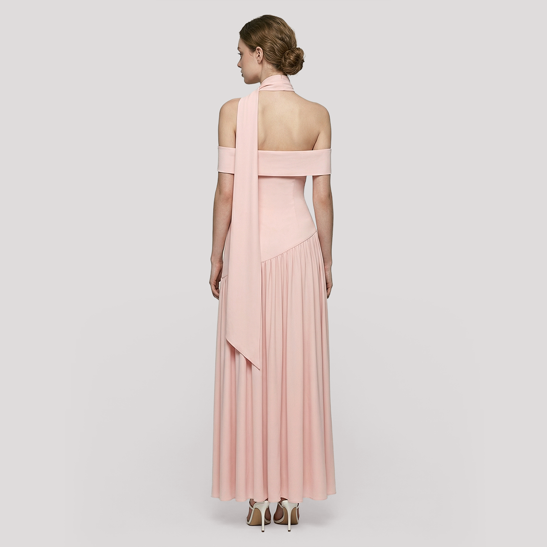 Formal Evening Maxi A-Line Polyester Elegant Dress - MYTHSIS