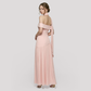 Formal Evening Maxi A-Line Polyester Elegant Dress - MYTHSIS