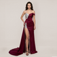 Formal Evening Maxi Fit & Flare Sequin Glam Spaghetti Strap Slit Dress - MYTHSIS