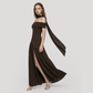 Formal Evening Maxi A-Line Polyester Elegant Dress - MYTHSIS